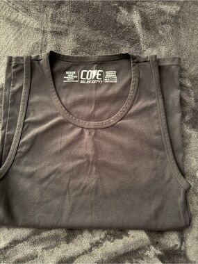 Cove Black Men's Tank Top - Classic Scoop Neck